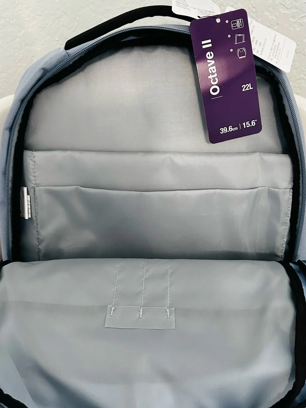 Targus Light Blue Laptop Backpack with Multiple Pockets